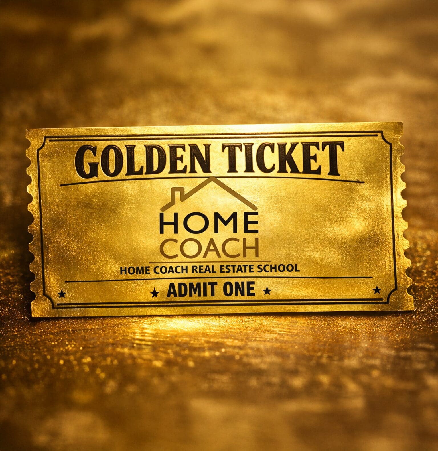 Home Coach Golden Ticket